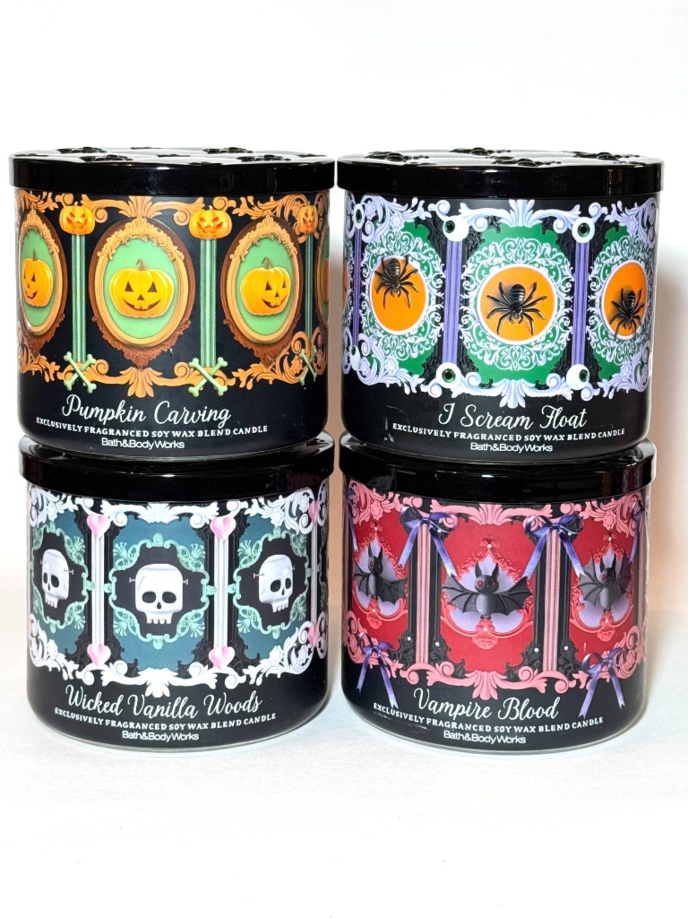 HALLOWEEN Collection BBW 3-Wick Candles
